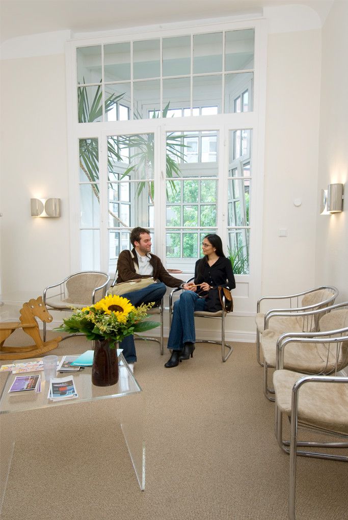Helles Besucherzimmer